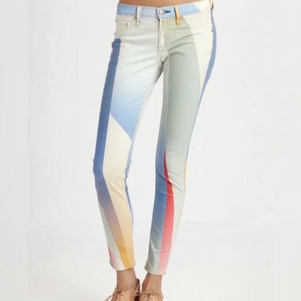 rag & bone Straight Leg Jeans